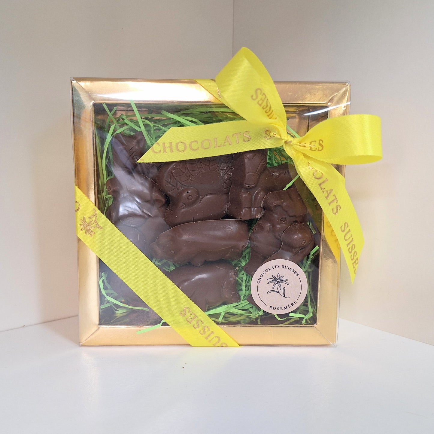 Chocolate violin filled with 7 chocolates