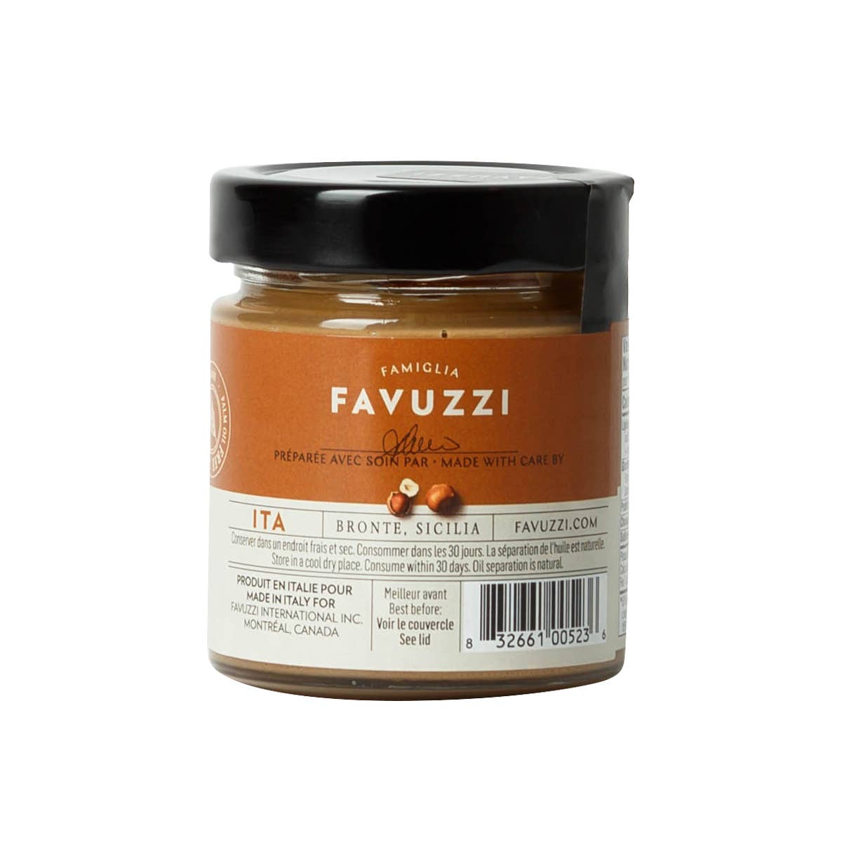 Crème de noisettes