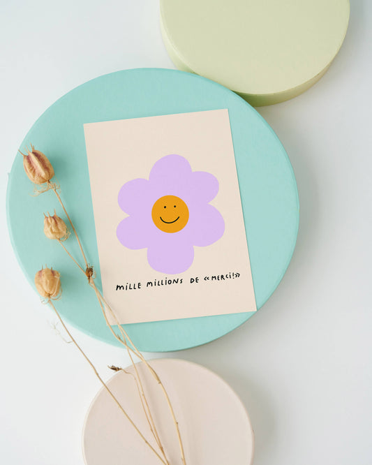 Carte Mille millions de merci