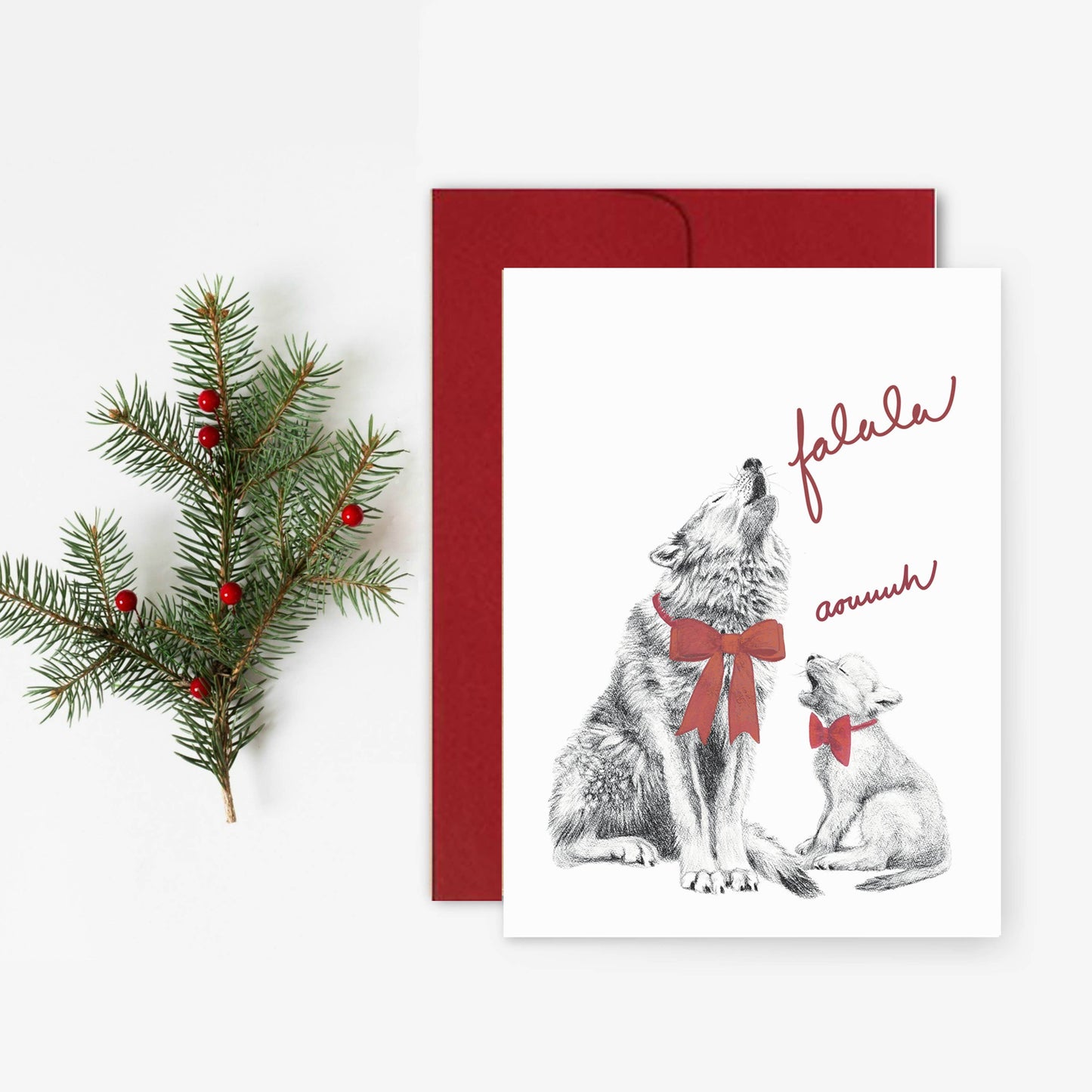 Carte de Noël - Le Nid Atelier