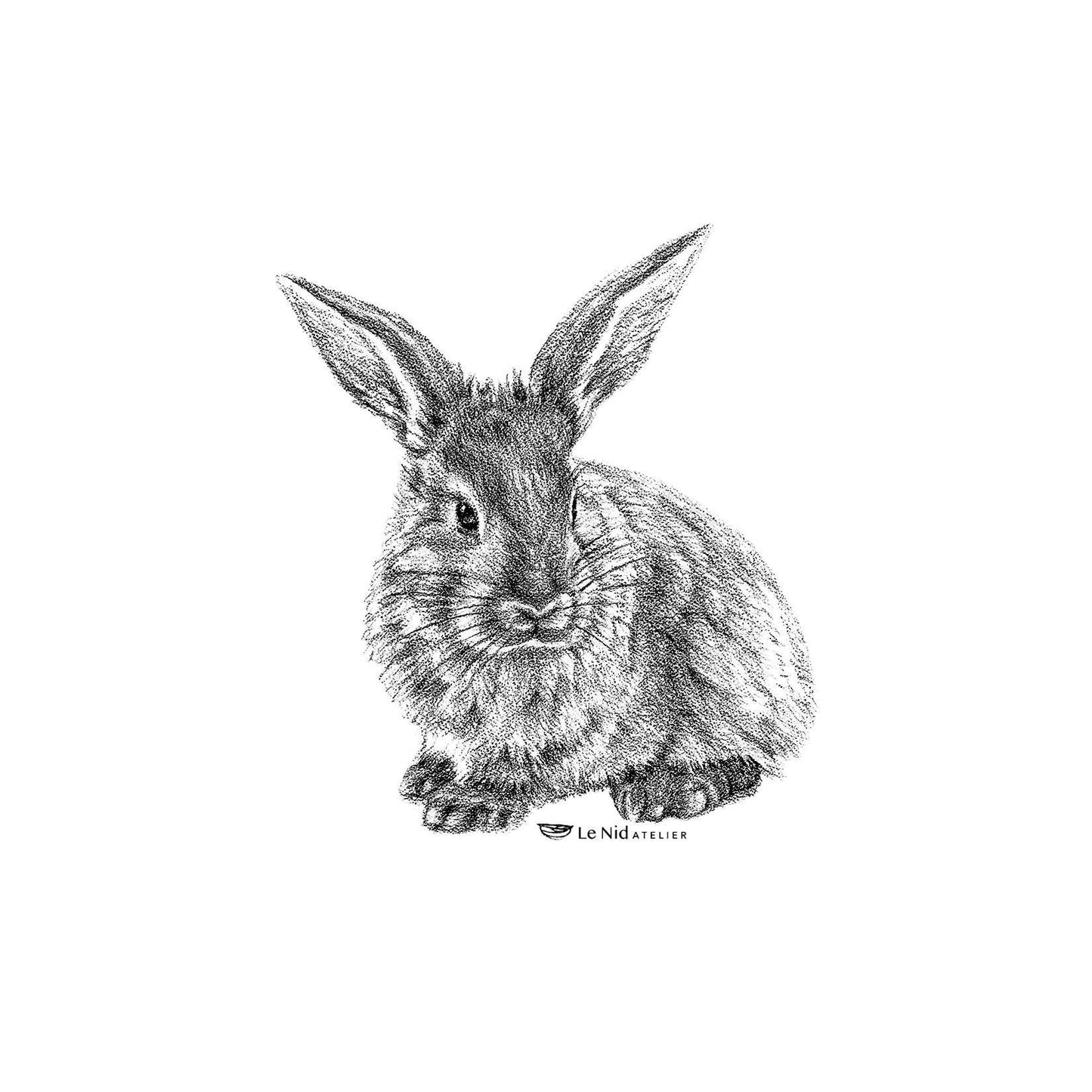 Autocollants Lapin Adorables pour Bouteille d'Eau, Agenda ou Ordinateur