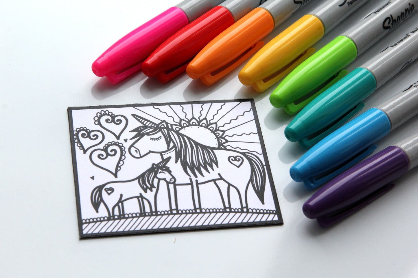 Ready to colour magnet