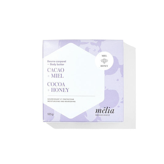 Beurre corporel Mélia (cacao et miel)