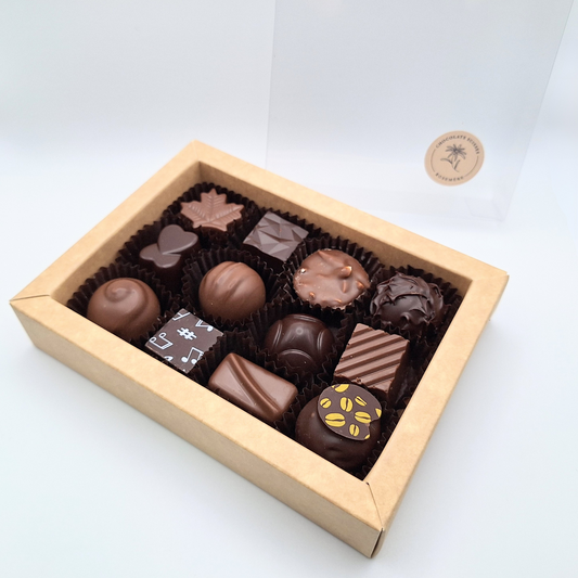 Box of 12 chocolates