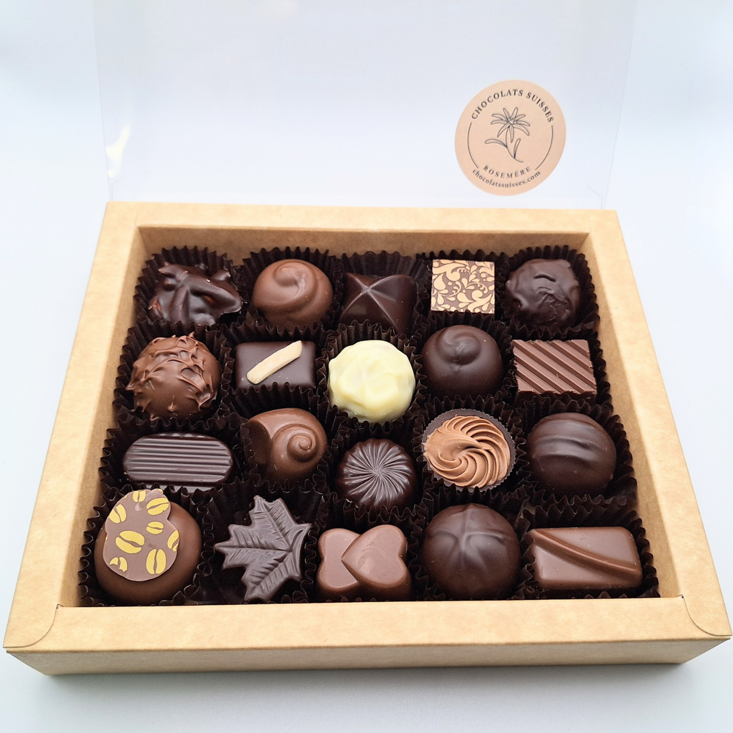 Box of 20 chocolates