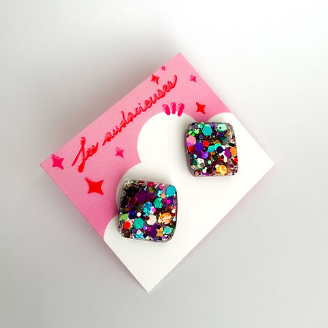Boucles d'oreilles Léo
