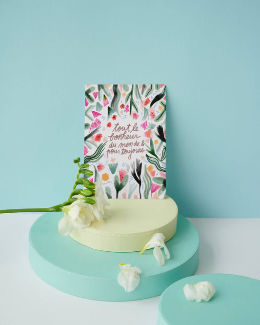 Carte Tout le bonheur du monde