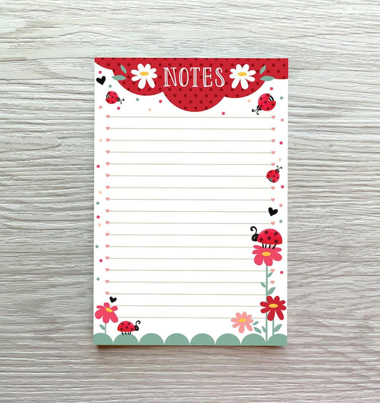 Bloc-note coccinelle