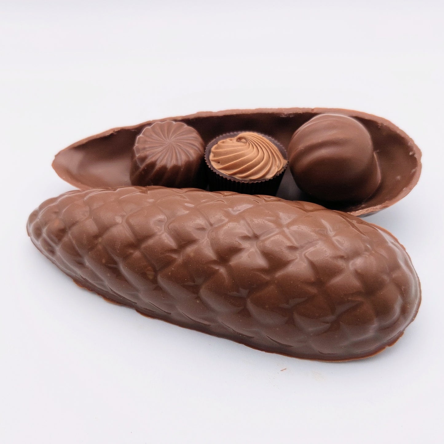 Mini cône rempli de 3 chocolats