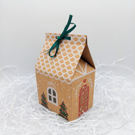 Maisonnette remplie de 6 chocolats