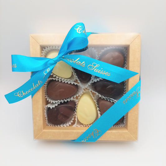Boîte de 8 oeufs truffés