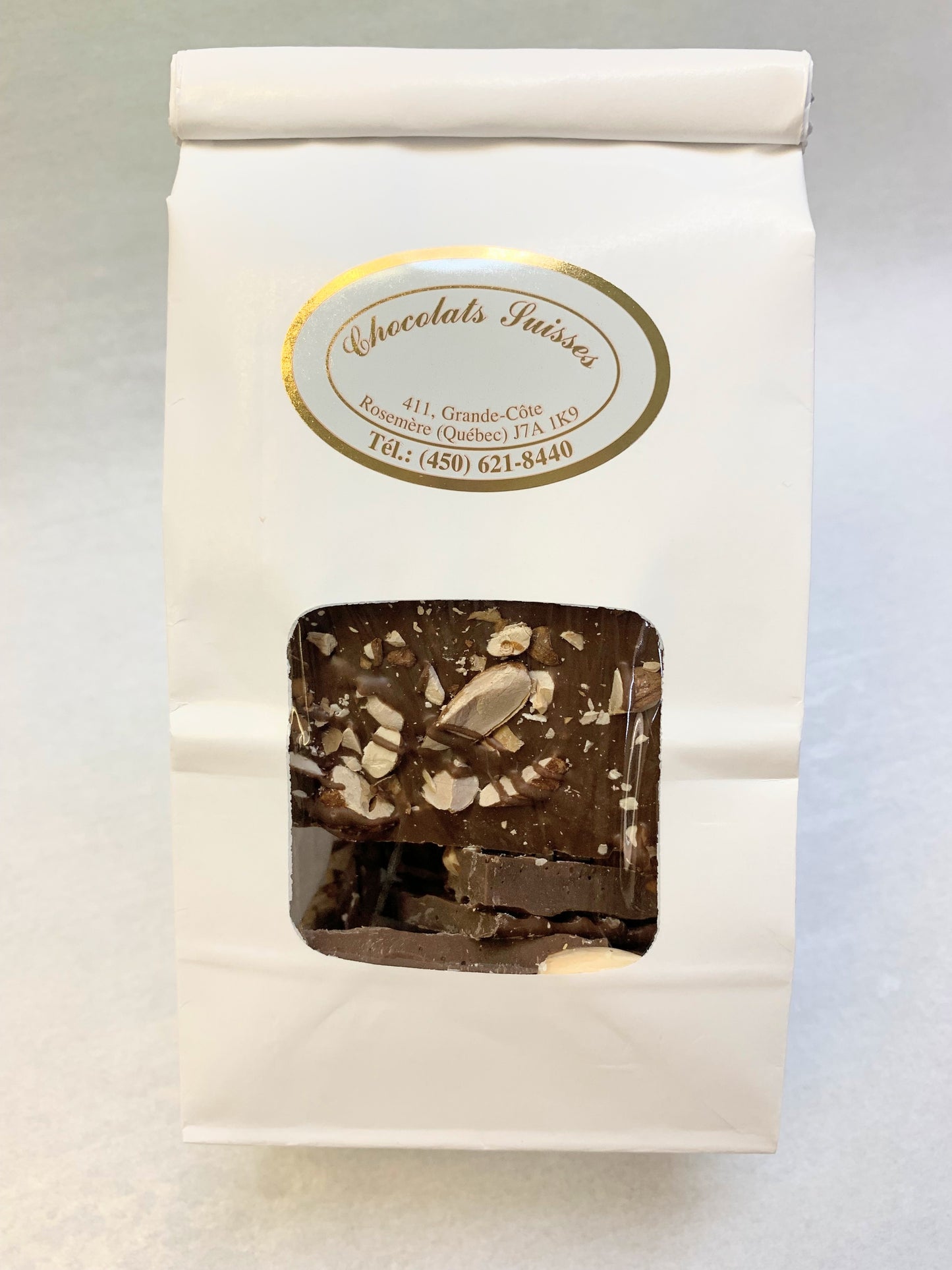 Hazelnut and Sea Salt Bark