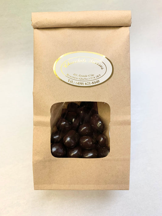 Chocolate-covered coffee beans