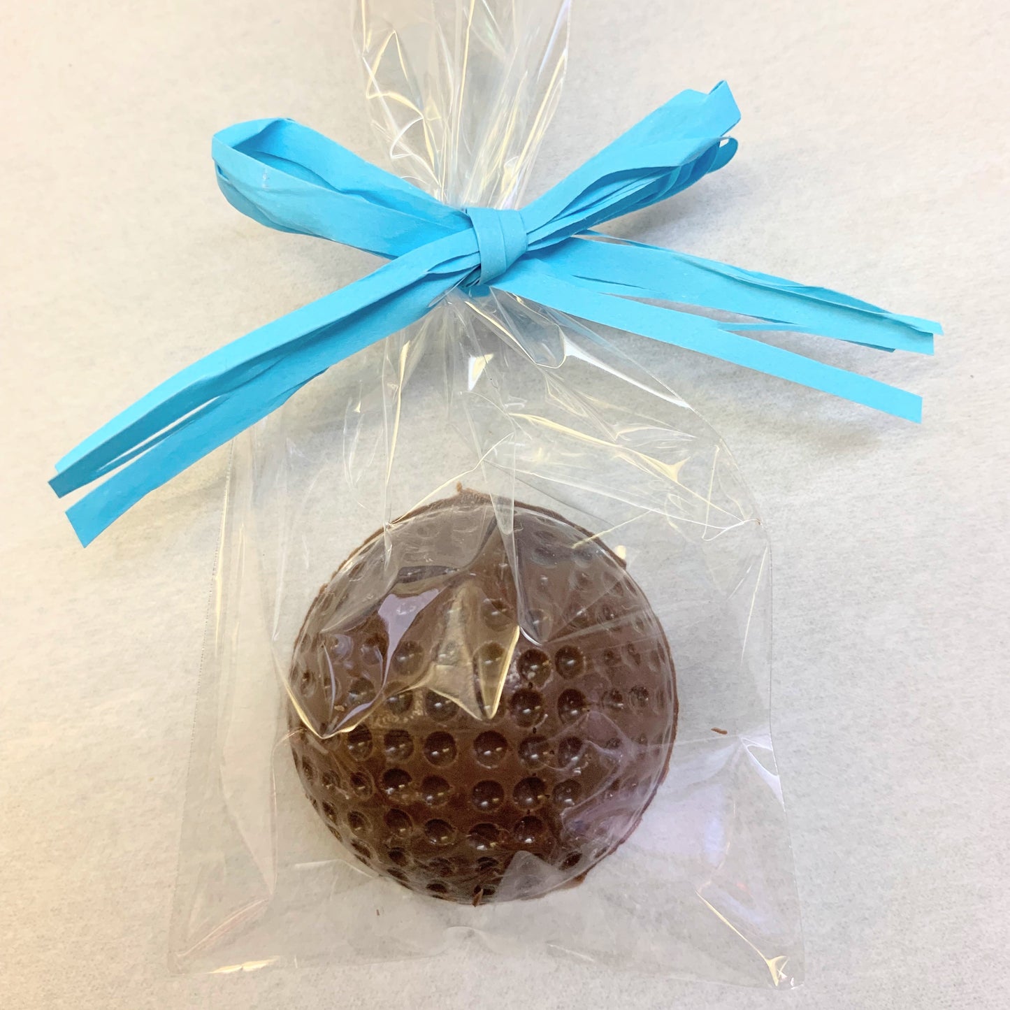 Demi balle de golf avec praliné ou caramel