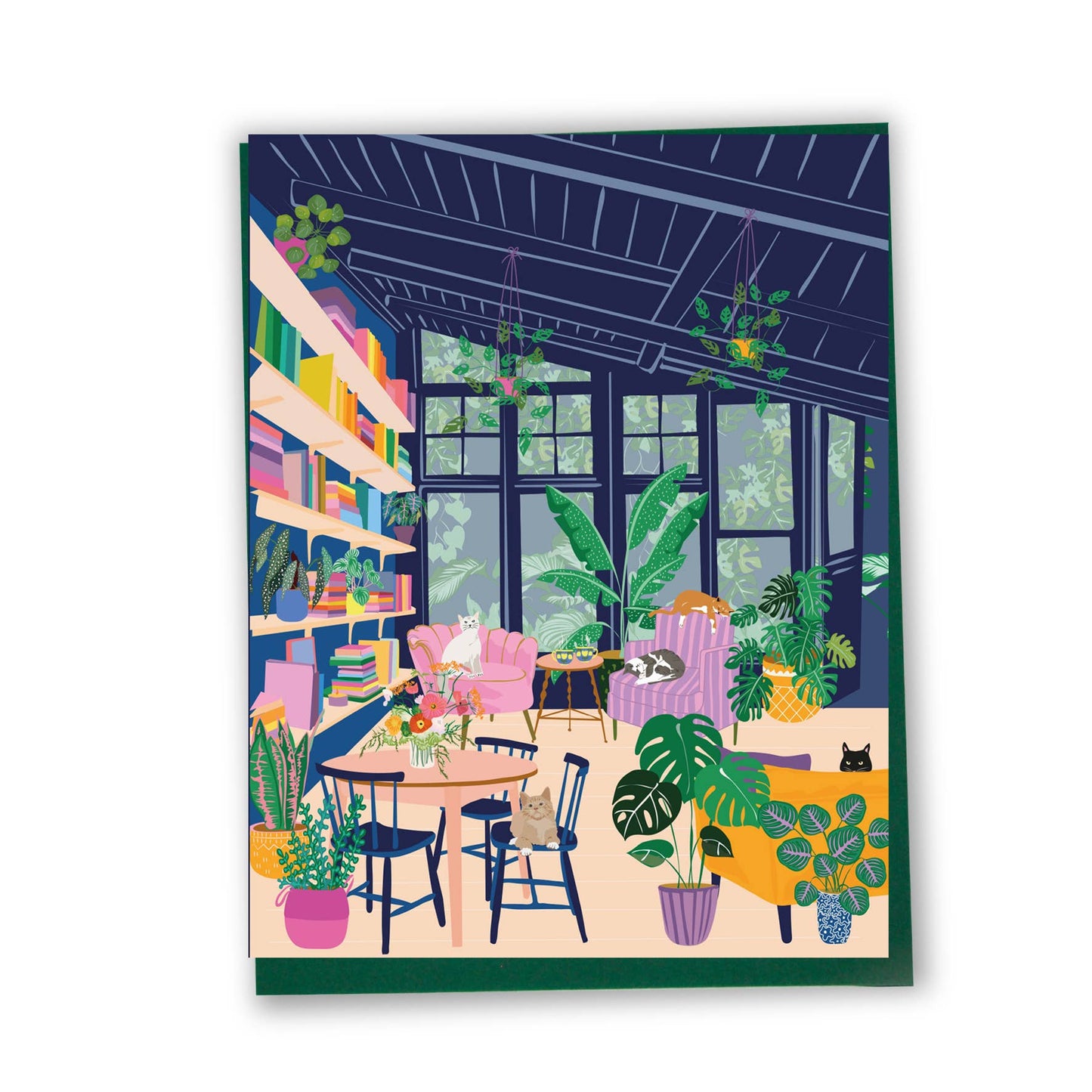 Carte de vœux Winter Garden