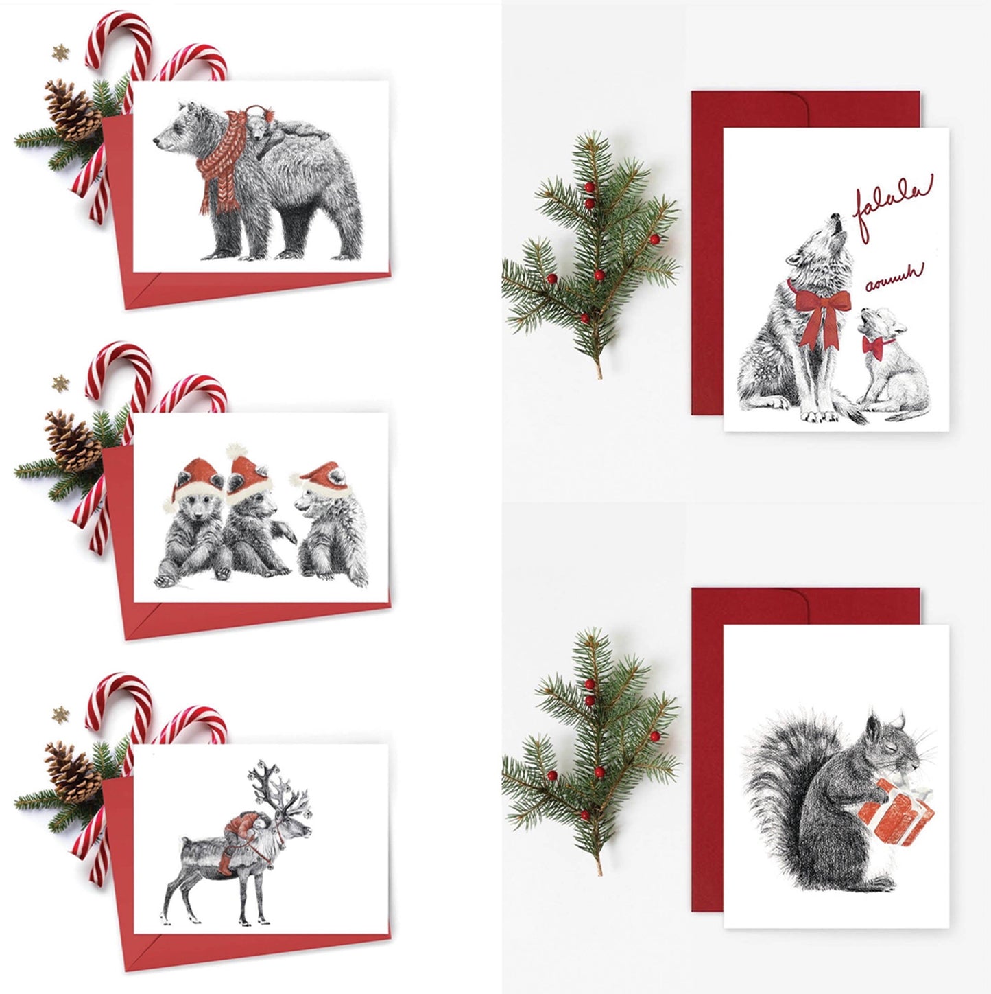 Carte de Noël - Le Nid Atelier