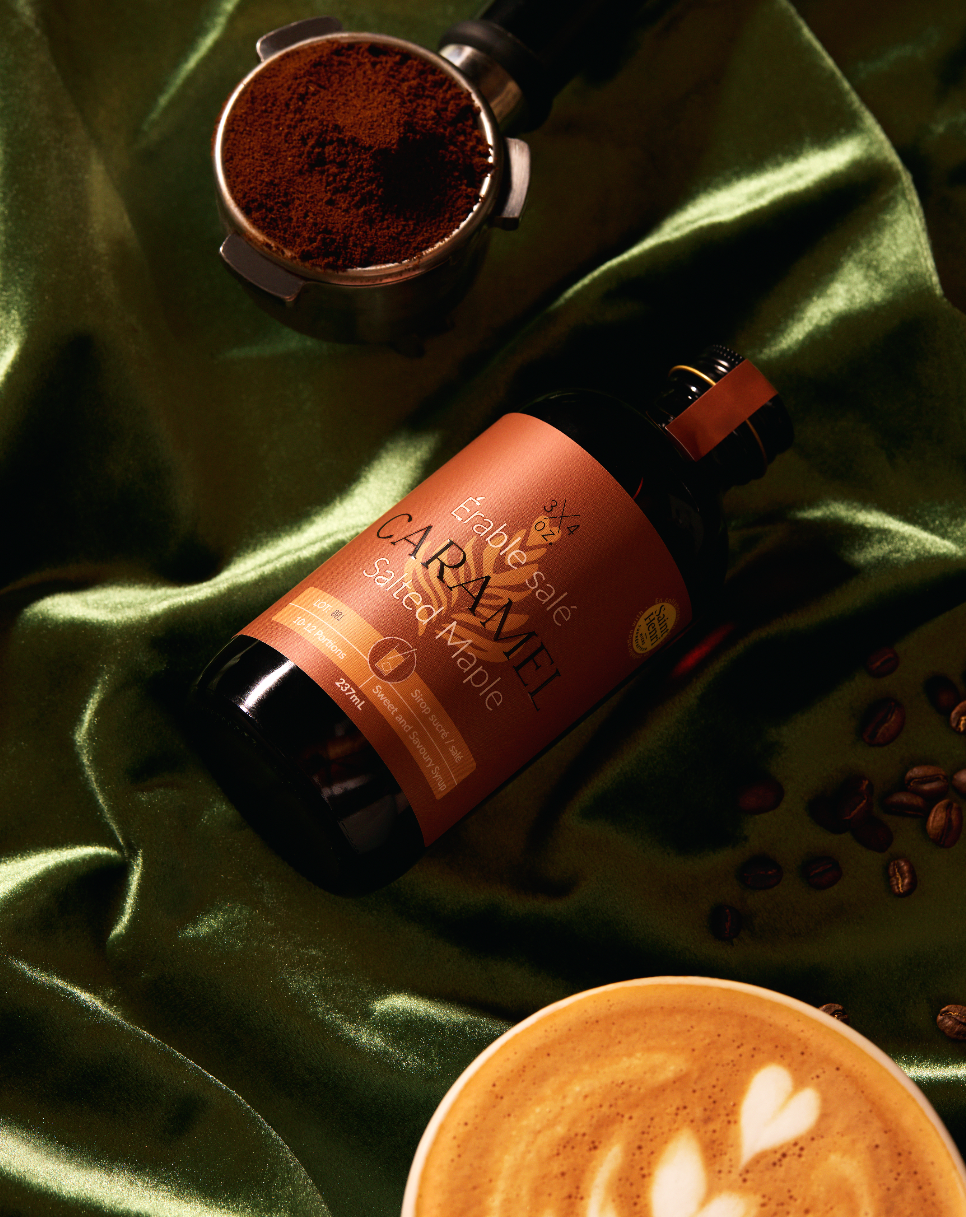 Sirop de caramel à l'érable salé 237 ml
