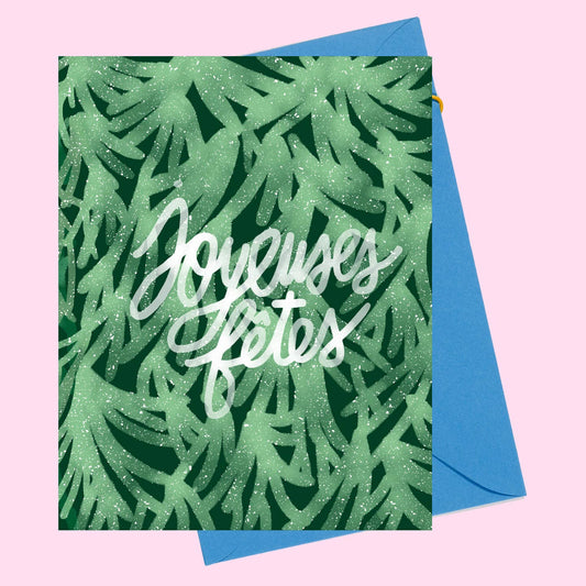 Carte "Joyeuses Fêtes"