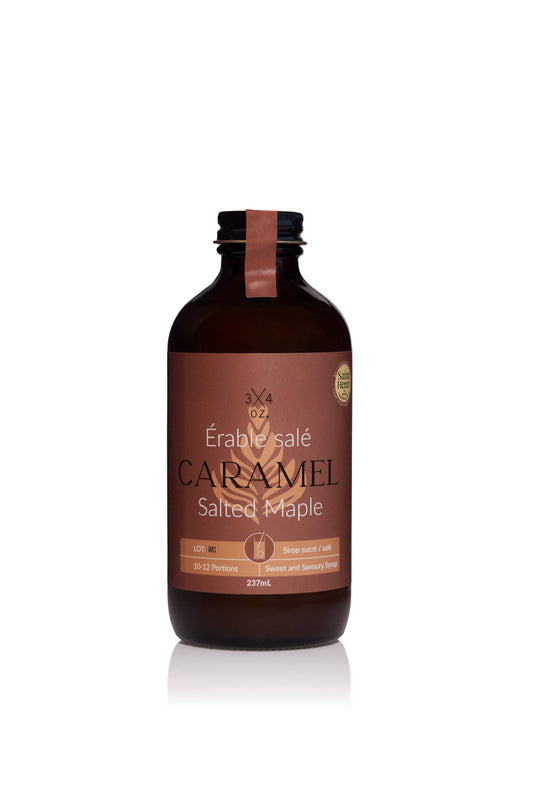 Sirop de caramel à l'érable salé 237 ml