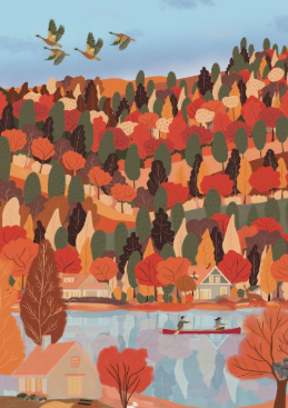Saisons changeantes | Puzzle de 1000 pièces | Conçu au Canada