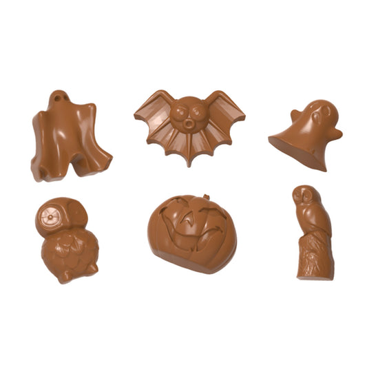 Figurine d'Halloween chocolat plein