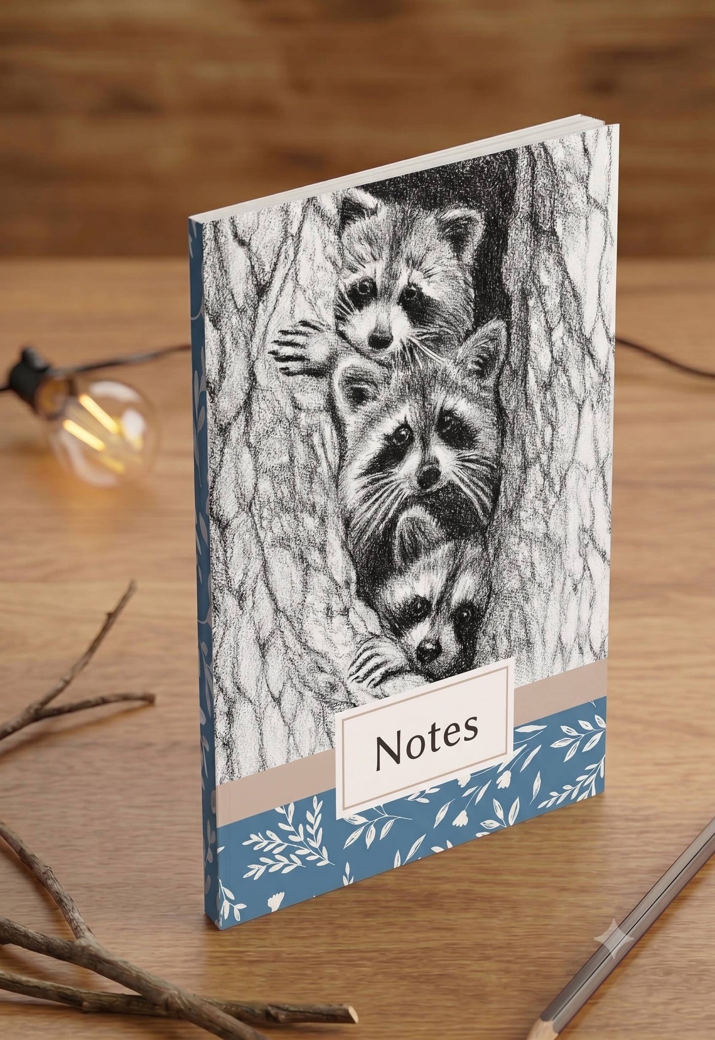 Cahier de notes - trois ratons