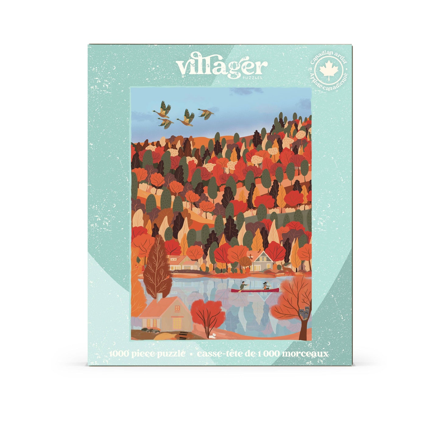 Saisons changeantes | Puzzle de 1000 pièces | Conçu au Canada