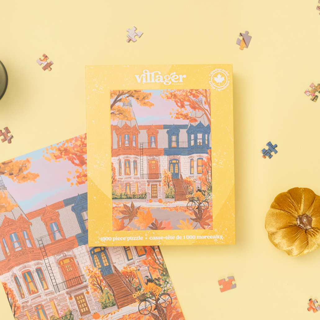 Touring Montréal | Puzzle 1000 pièces | Conçu au Canada