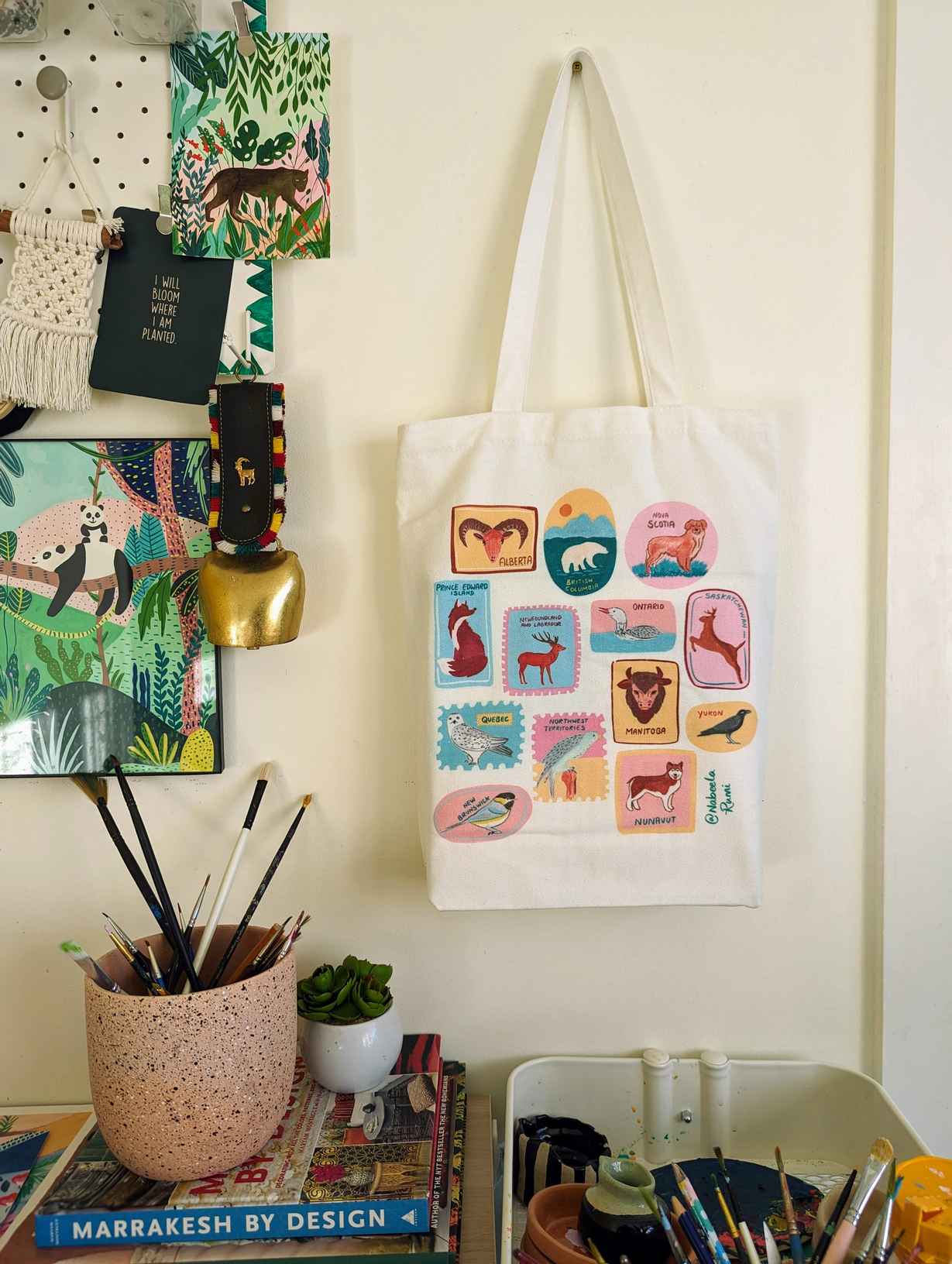 Sac à courses animaux du Canada