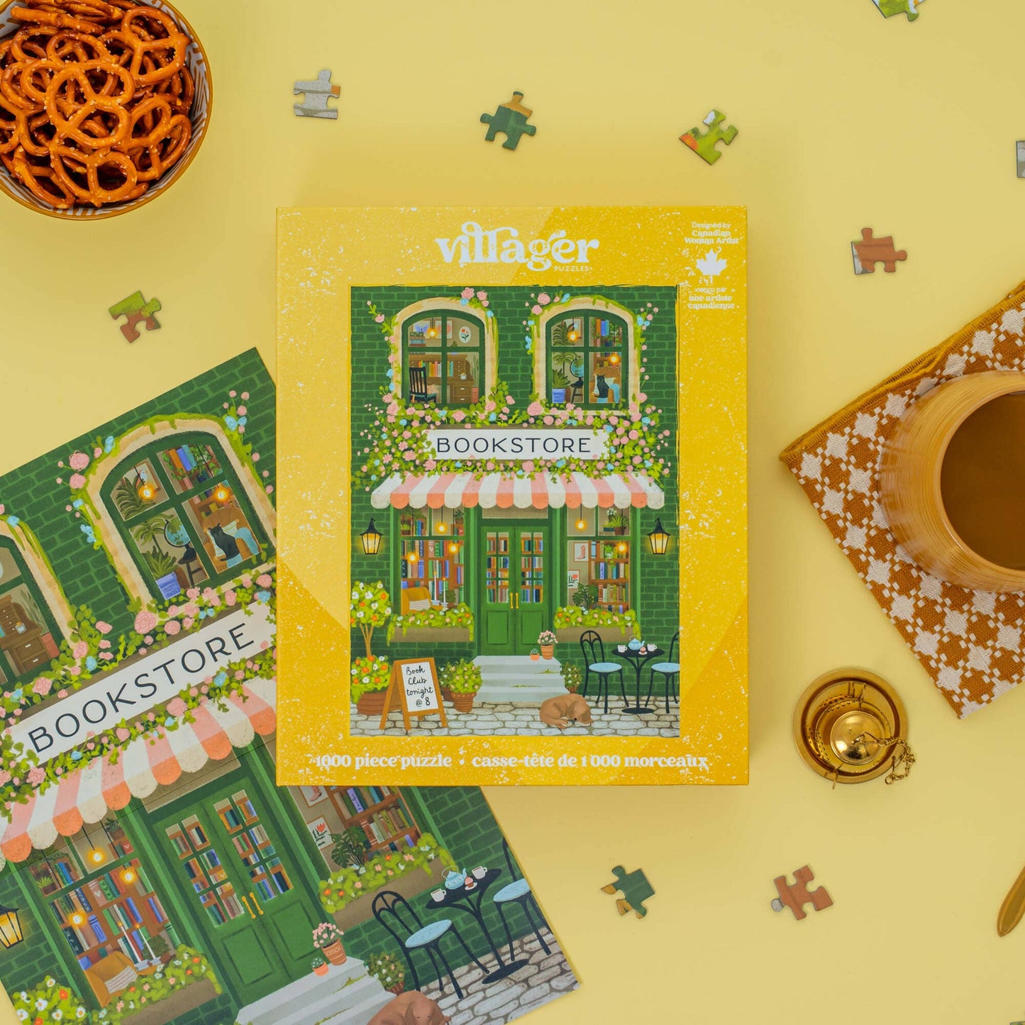 Librairie Émeraude | Puzzle de 1000 pièces | Conçu au Canada