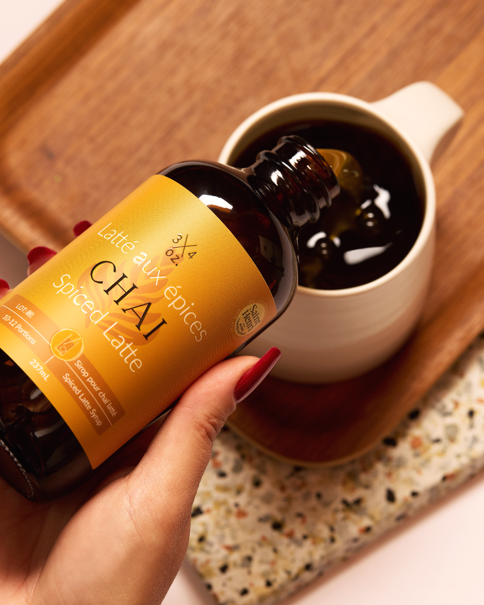Sirop de latte aux épices chaï 237 ml