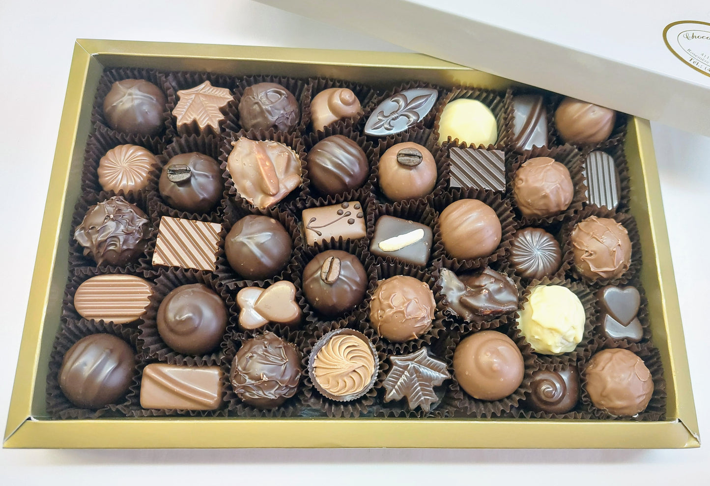 Box of 40 chocolates